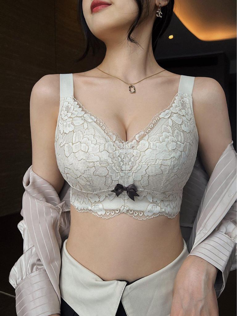 Bezfiszowy biustonosz bez ramiączek z pełnymi miseczkami: Wyszczuplający, Oddychający, Zapobiegający Opadaniu Design dla Dużych Biustów