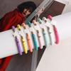 1111 Spring and Summer Beach Casual Color Soft Pottery Love Fritillary Bracelet
