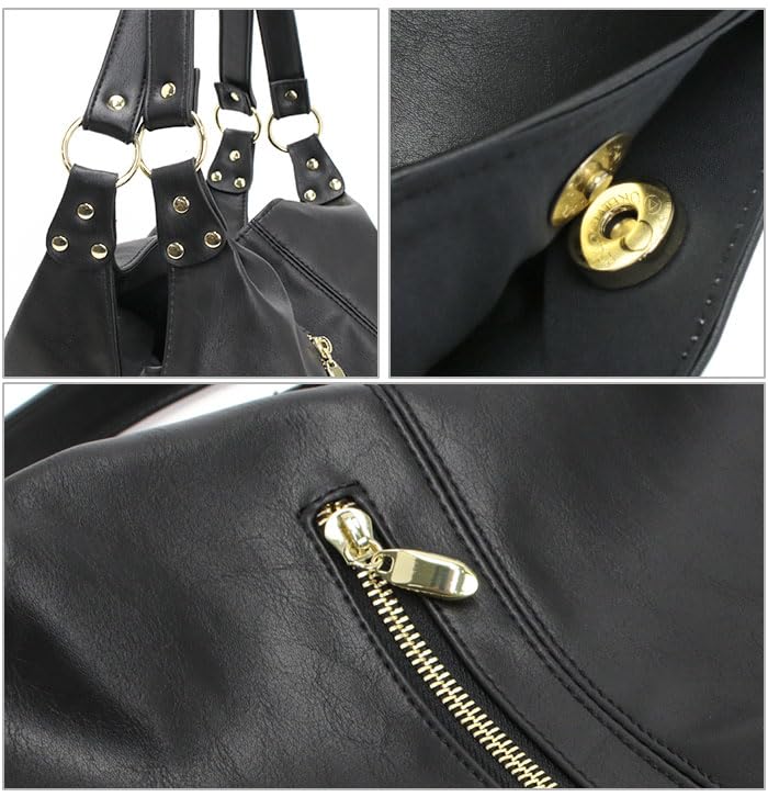 [Legato Largo] Faux Leather A4 Tote