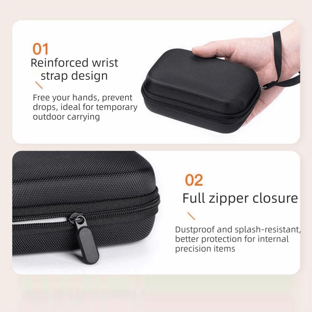 Portable Blood Glucose Meter Case Hard Shell Insulin Pen Carrying Bag Home
