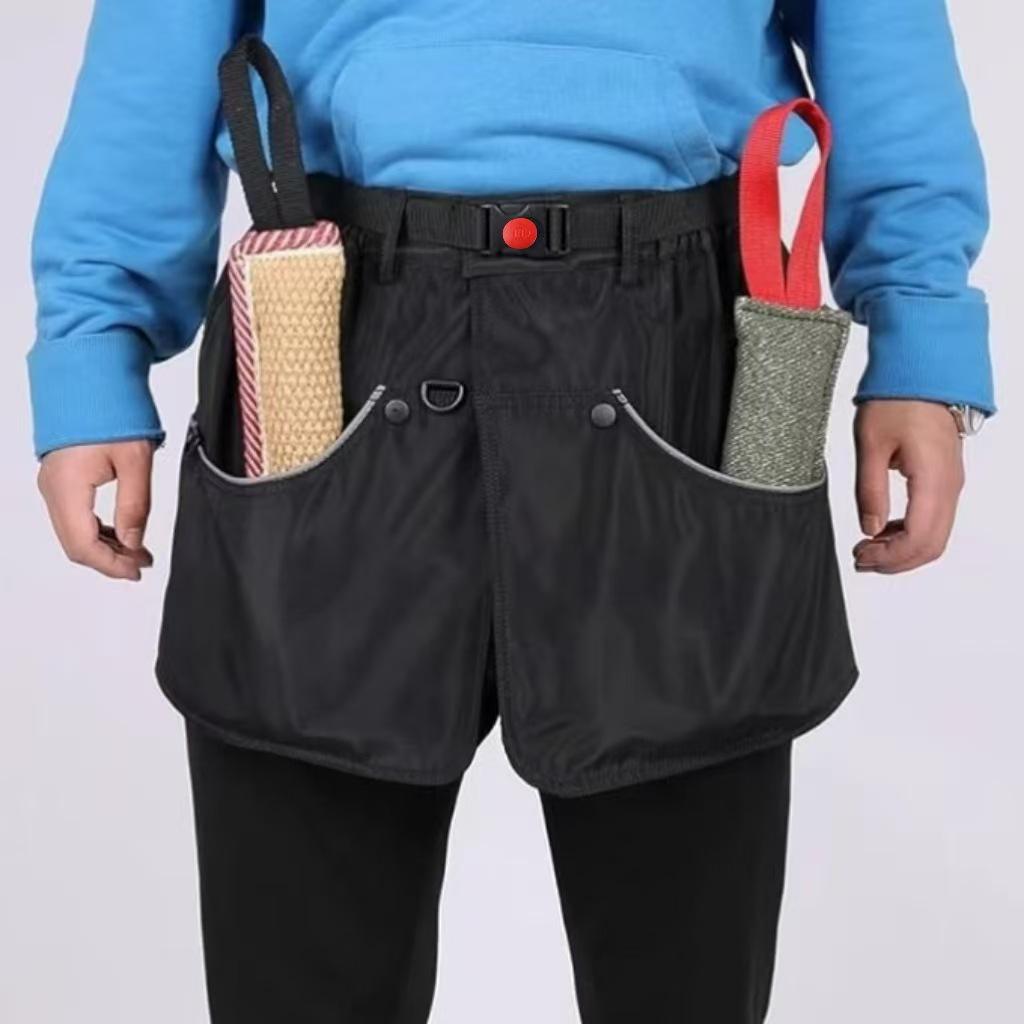 Waterproof Dog Trainer Apron: Outdoor, Multi-functional, Anti-scratch Waist Bag for Professional Pet Training