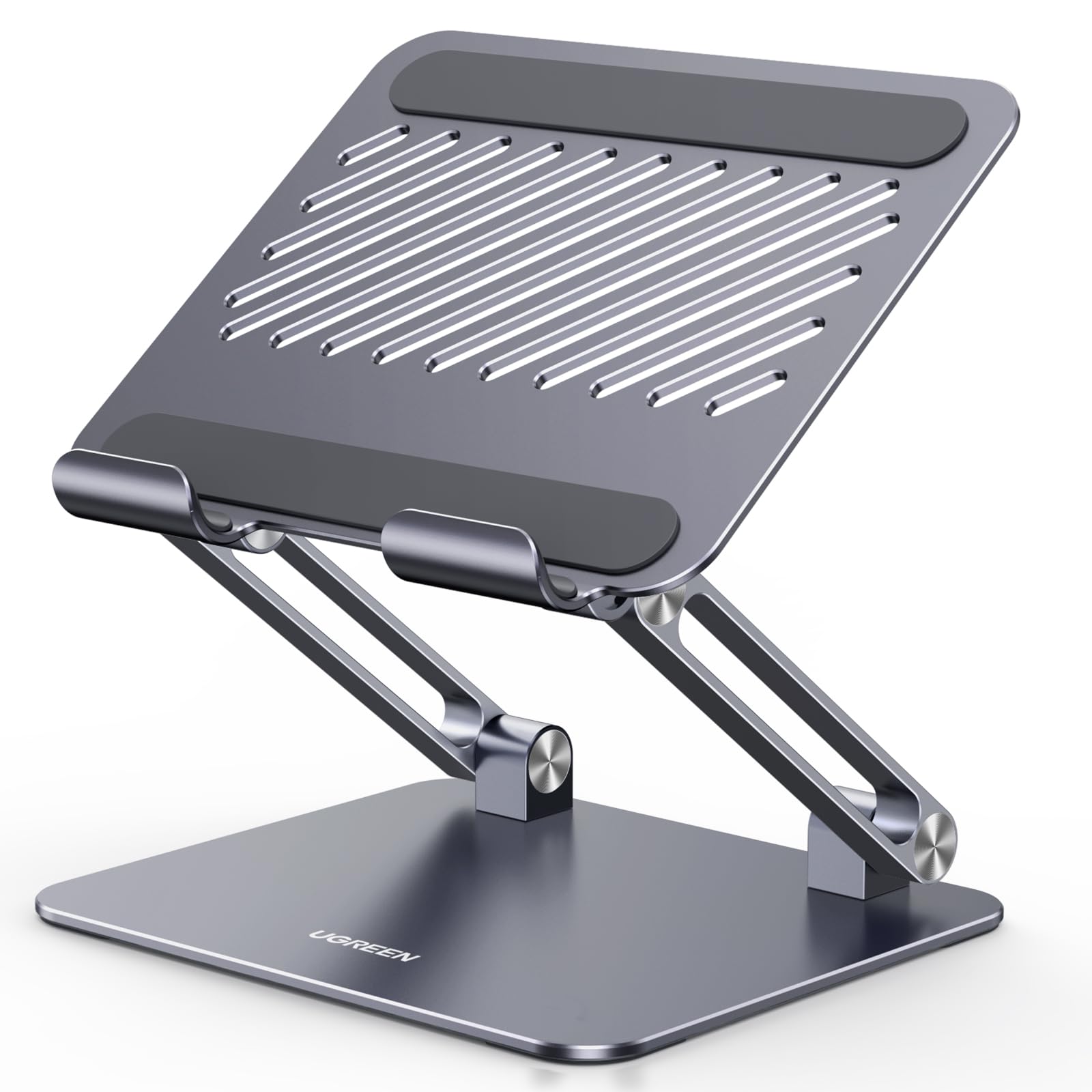 

Складная подставка для планшета UGREEN с регулируемой высотой из алюминиевого и железного сплава Улучшает эргономику Совместима с и Switch Дюймовый iPad, Угол,