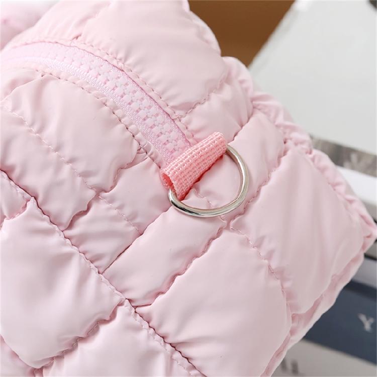 Puffer Makeup Bag Quilted Cosmetic Pouch for Women Large Travel Toiletry Organizer Suitable for Various Occasion