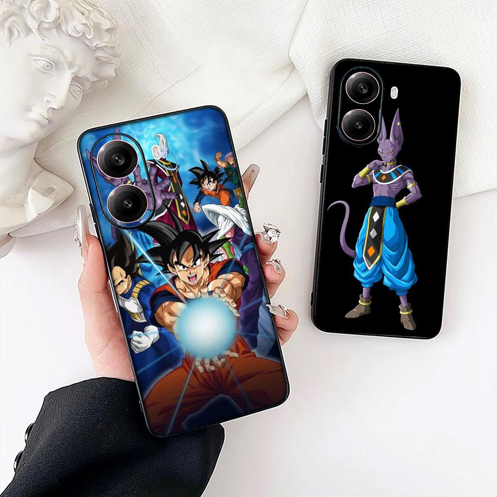 Beerus Whis Dragons Gokus Balls DragonBalls Z Phone Case for Xiaomi Redmi Note 12 11 10 A3 Pro 10A 10C 12C Note12 5G Cover