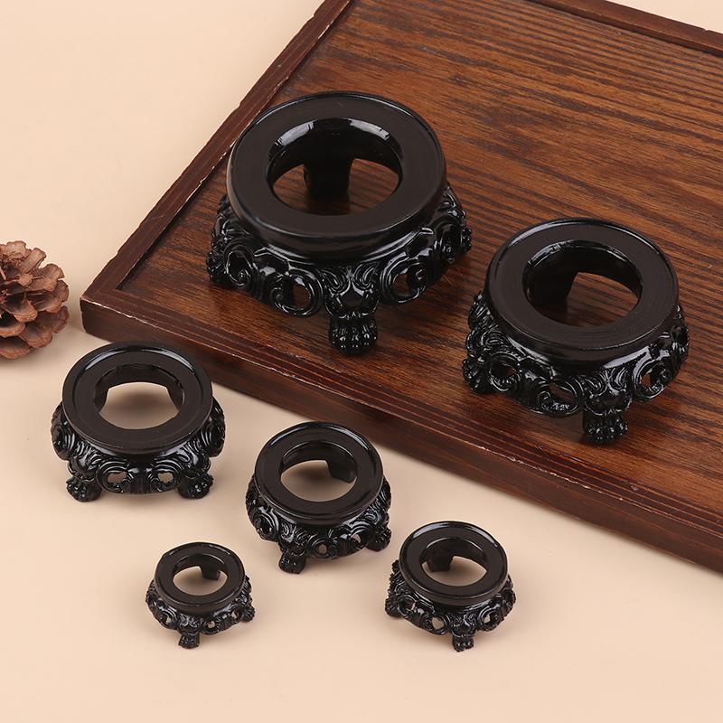 Vintage Crystal Balls Base Resin Sphere Support Display Stand Desktop Ornament Fixed Seat Home Decoration Accessories