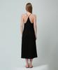 PINBLACK Linen Halter Dress Black