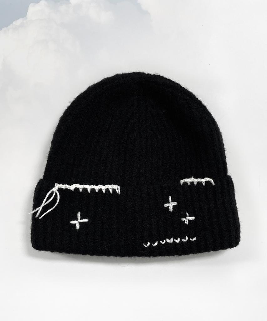 RUBATI Hand-Stitched Beanie_Black