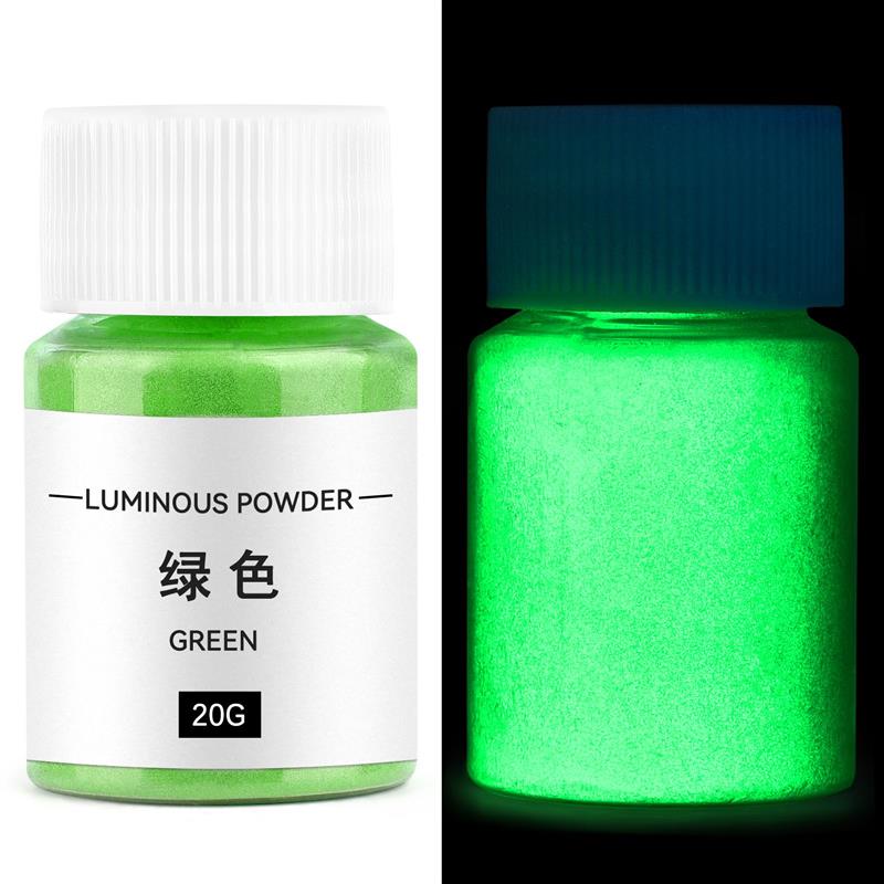 20g/Bottle Noctilucent Natural Mica Mineral Powder Soap Candle Epoxy Resin Dye Pearl  DIY Jewelry Crafts Making Accessory
