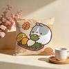 Popular MMolangable Cushion Cover Stylish Washable Pillow Cover Ideal for Couch Bedroom Car Decoration