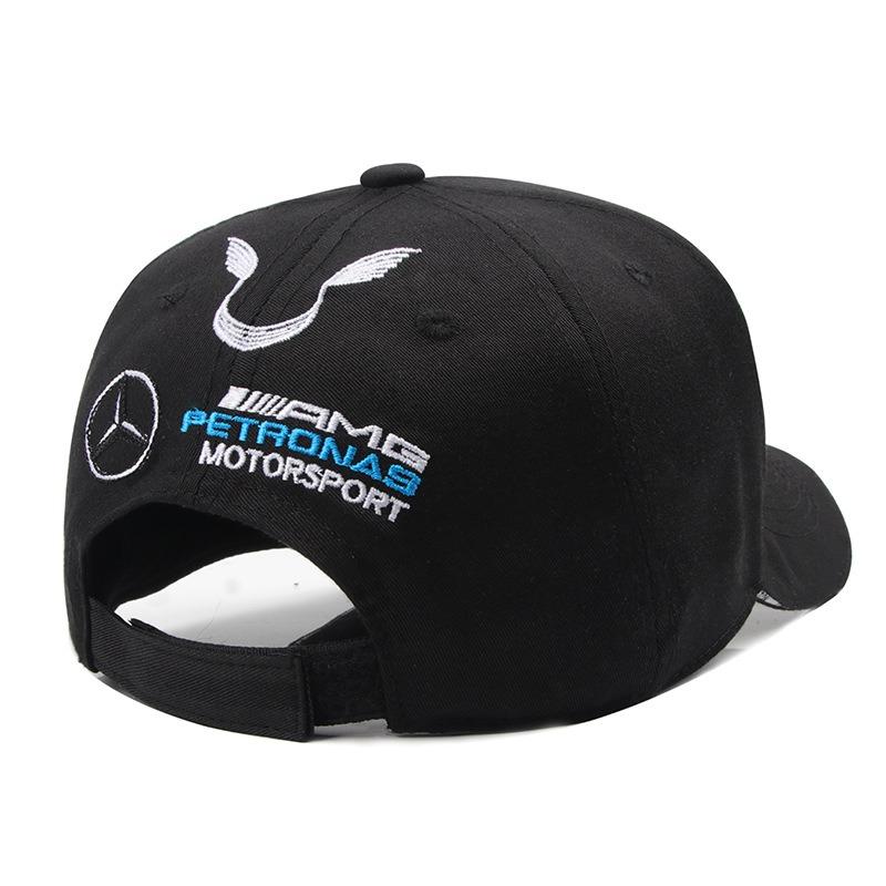 CRX1 Car Outdoor Sport Visor Cap Embroidery Baseball Casual Cap For Mercedes Benz AMG C200 C300 W108 W124 W126 W168 W169 W176 Sticker