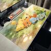 Mousepads Large Game Rubber Table Mat Computer Keyboard Pad P-Pokemon Pattern PC Offices Gamer Accessories Carpet Kawaii Deskrug