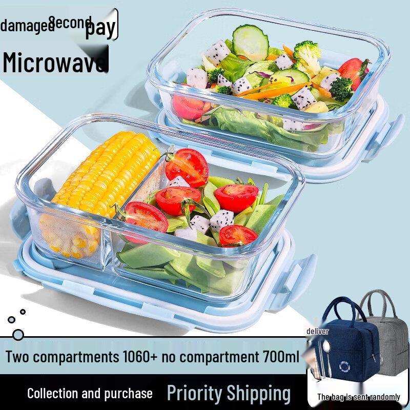 Glass Microwaveable Lunch Box