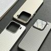 Magnetische Hülle für Xiaomi 15 Hülle Matt gestreift PC Hart Leicht Rückabdeckung für Mi 15 Schale Fingerabdruckresistenter Stoßfänger