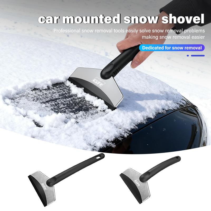 Car Snow Brush Cleaning Shovel Glass Ice Scrapers Tool Accessories For Toyota GRsport Hilux Aygo Yaris Corolla Rav4 CHR Auris