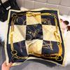 Fashion Square Fashion Foreign Style Small Silk Scarf Women'S Headband Decorative Scarf Dual-Purpose Small Square Scarf New Scarf