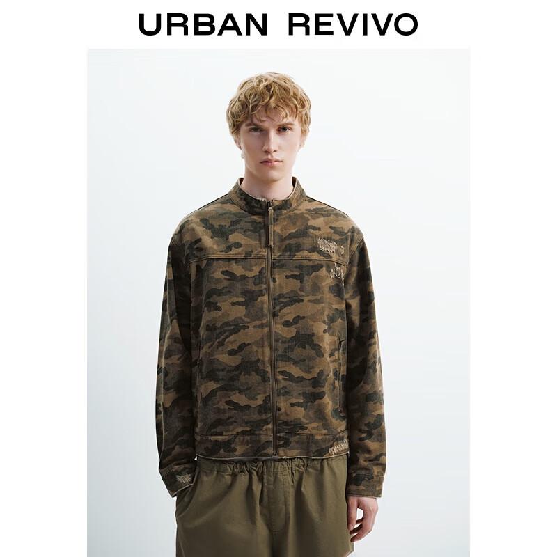 

UR Men s Retro Flowing Camouflage Casual Jacket M