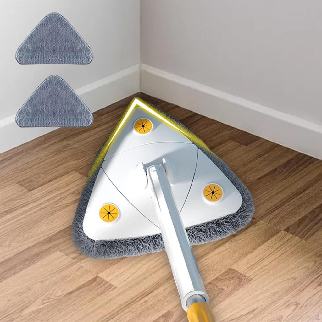 Deluxe Triangular Mop for Deep Floor Cleaning