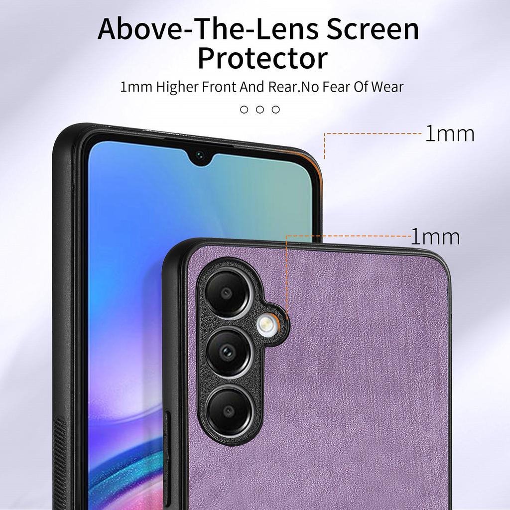 D2 For Samsung Galaxy A55 5G Phone Protective Case Ring Card Holder Kickstand Protection Cover