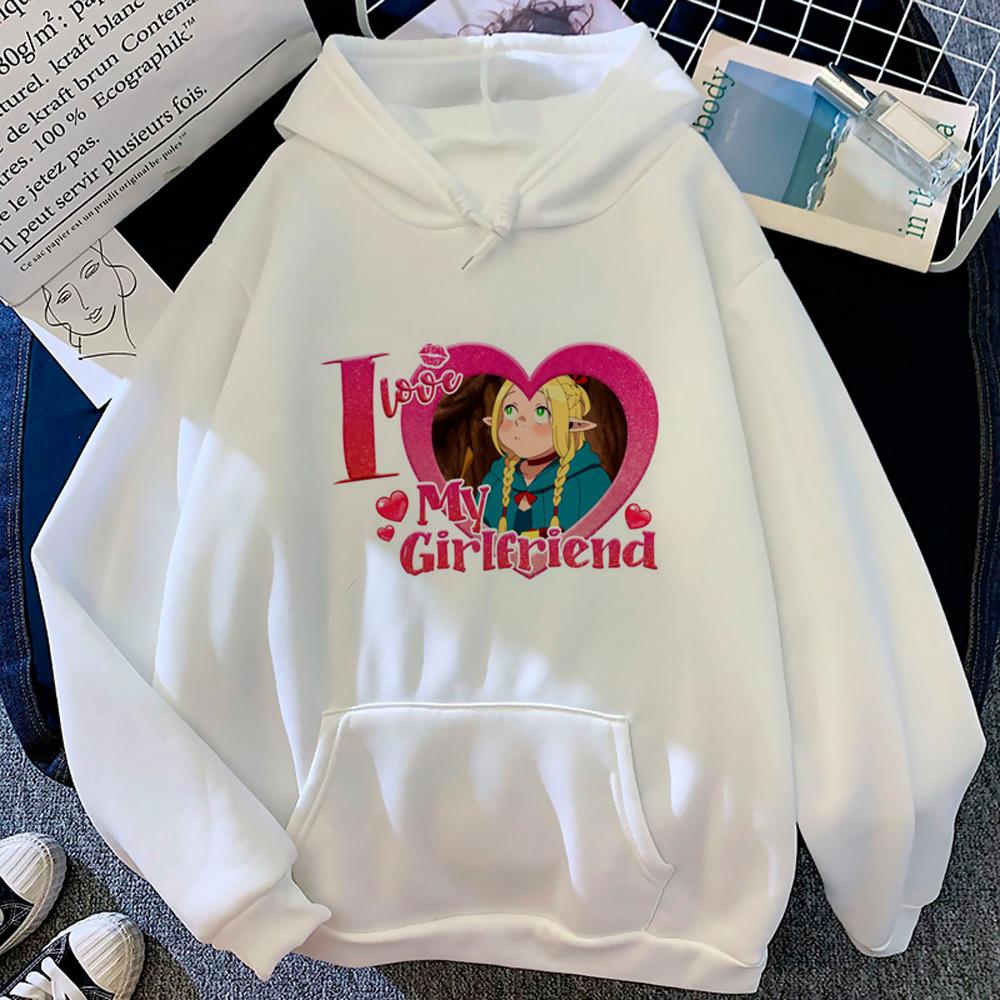 Dungeon Meshi hoodies women 2023 Korean style harajuku funny Hood female Fleece clothes