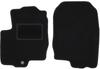 Front Mats Black For: Mitsubishi Colt VI Z30 Hatchback (2004-2008)