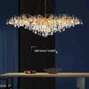 French Luxe Crystal Water Drop Chandelier - Living Room & Dining