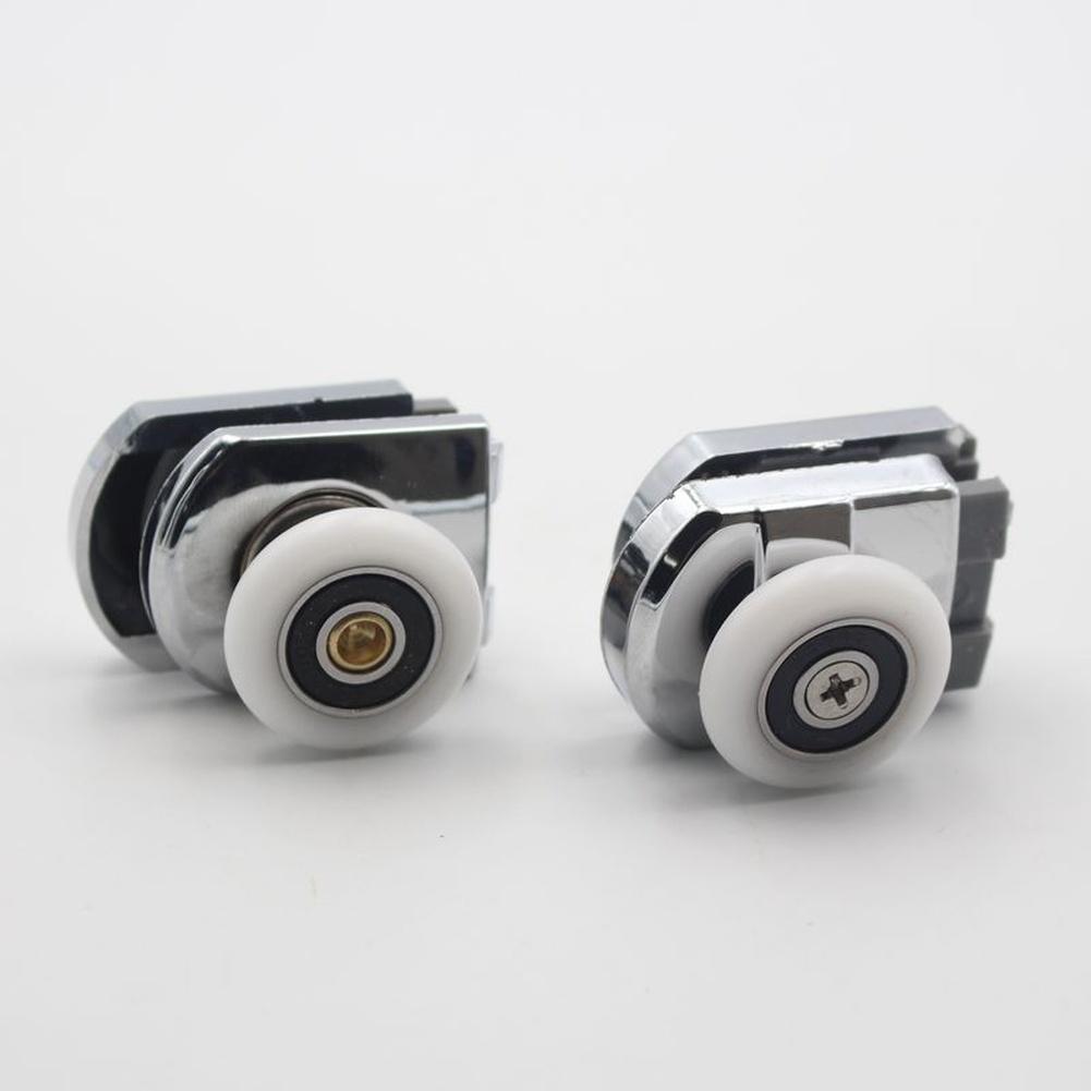 1pc Modern Shower Room Sliding Glass Door Wheels Rollers Hardware Parts For Bathroom Shower Doors Accessories