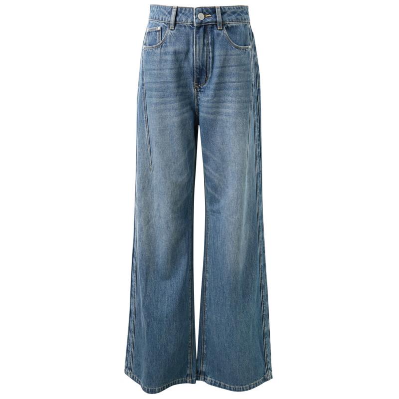 Women's Loose Wide-Leg Denim Jeans