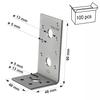 AE48 angle connector 90x48x48x3mm