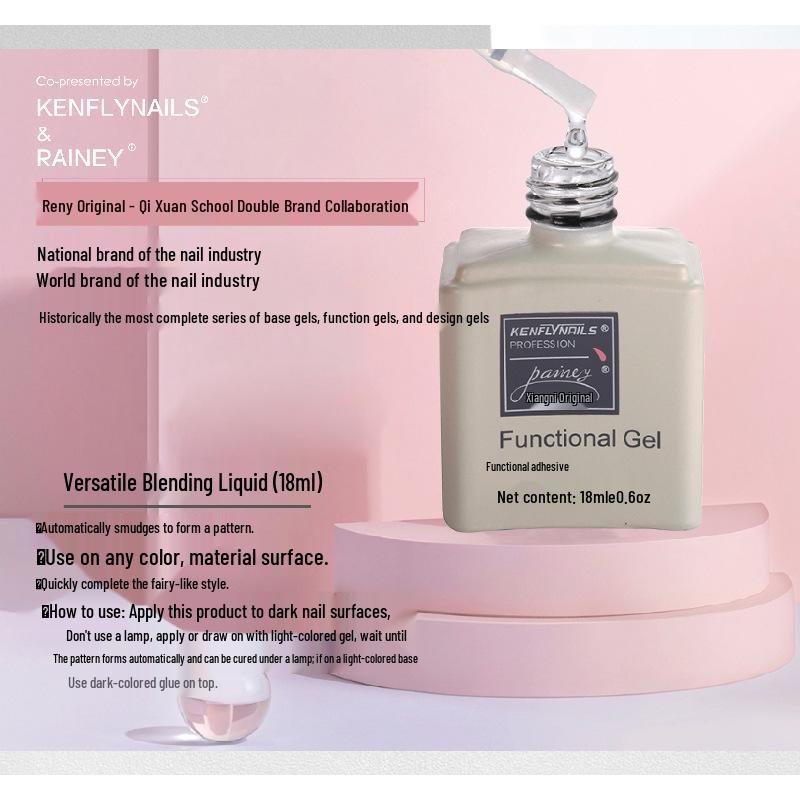 

Гель для дождливого оригинального нейл-арта: Топ без липкого слоя, Матовое базовое покрытие, Укрепляющий Салонный Эксклюзив