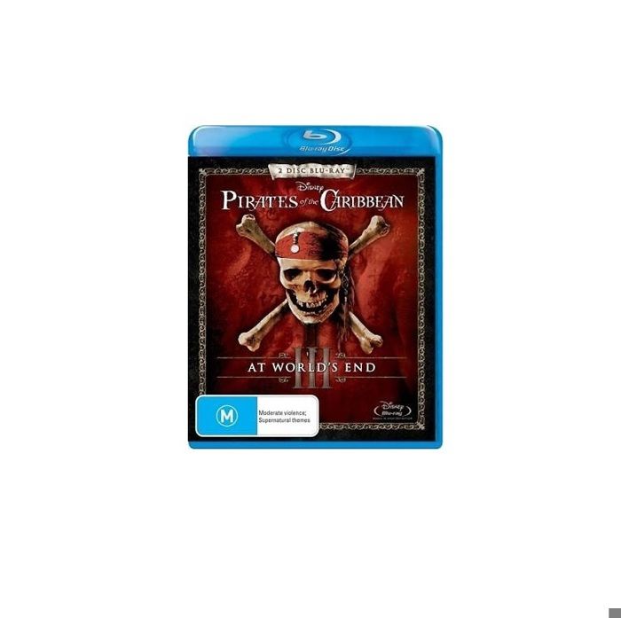 BLU-RAY MOVIE Pirates Of The Caribbean - At World's End