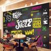 Mural Wallpaper 3D Hand Painted Graffiti Pattern Wall Painting Creative Art Restaurant Cafe Background Wall Papers