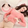 Plus Velvet Bottoming Shirt Women Autumn and Winter All-match Thick Round Neck Slim-fit Inner Warm Clothes