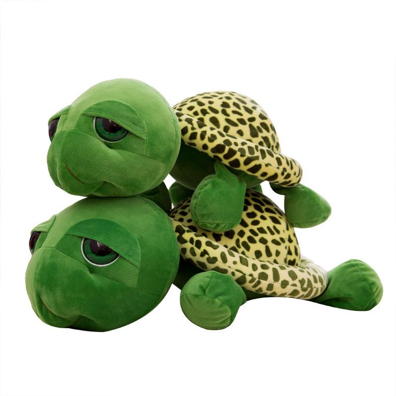 Cartoon Big Eye Turtle Plush Toy With Soft Crystal Velvet For Kids And Girls Gift