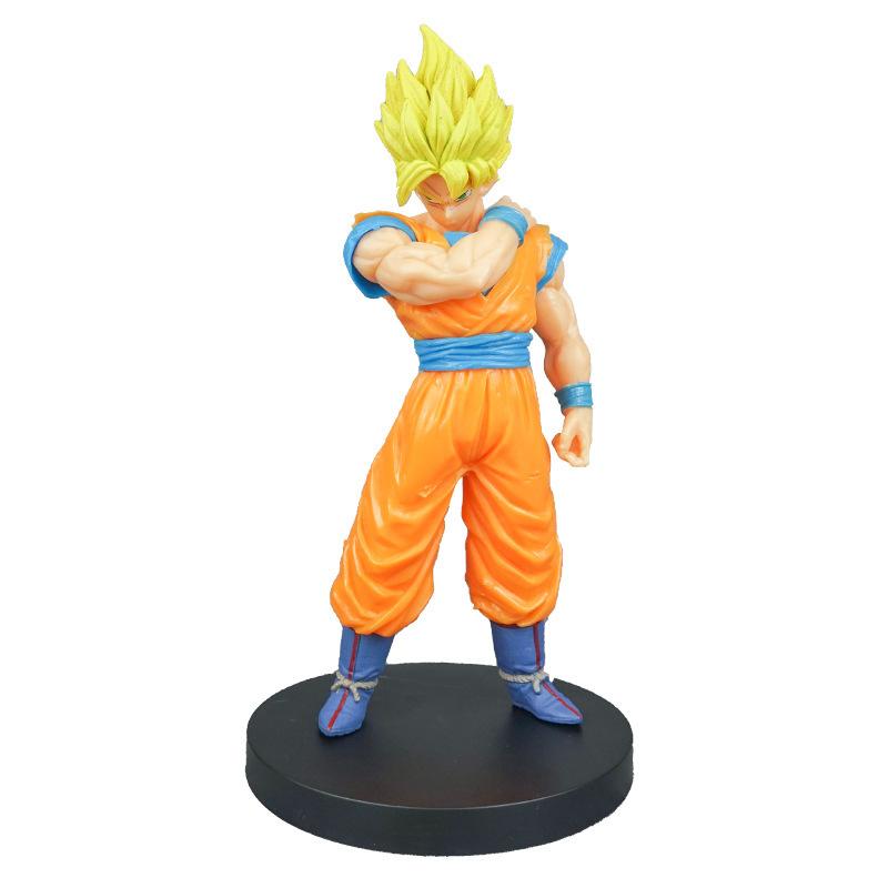 Anime Dragon Ball Son Goku Vegeta Figure Super Saiyan Action Figure Model PVC Collect Statue Doll Desktop Decoration Toys Gift