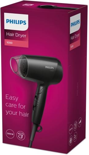 Philips EssentialCare BHC010/10 Hair Dryer 1200 W, Black