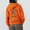 Vans Sports Print Knit Pullover Hoodie Men Hoodies Deep-Orange VN0A4USHNC8