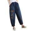 Yonghua 2025 Fashion Embroidered Cropped Harem Jeans