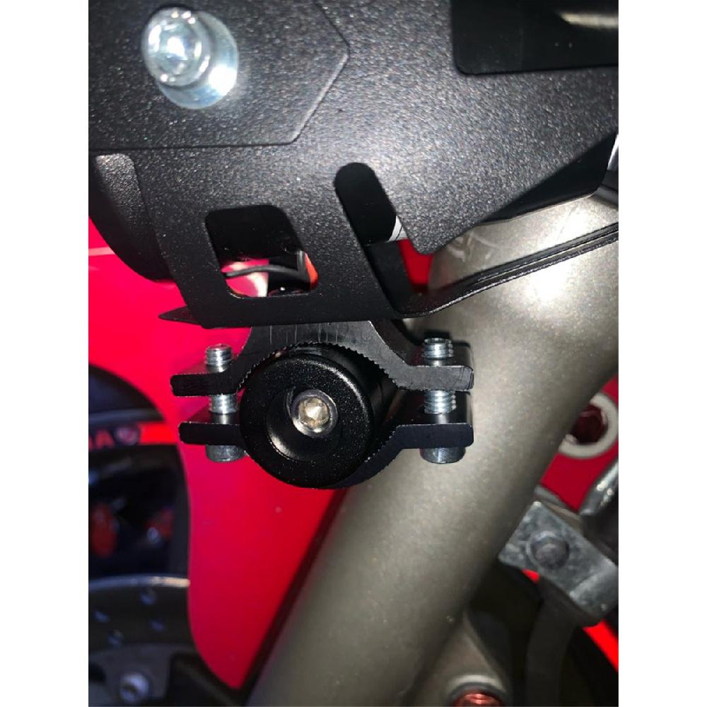 1 Pair M8 M6 Motorcycle Mount Bike Sport Tail Light Spotlight Bracket LED Headlight Fog Light Mounting Bracket Post Support Base