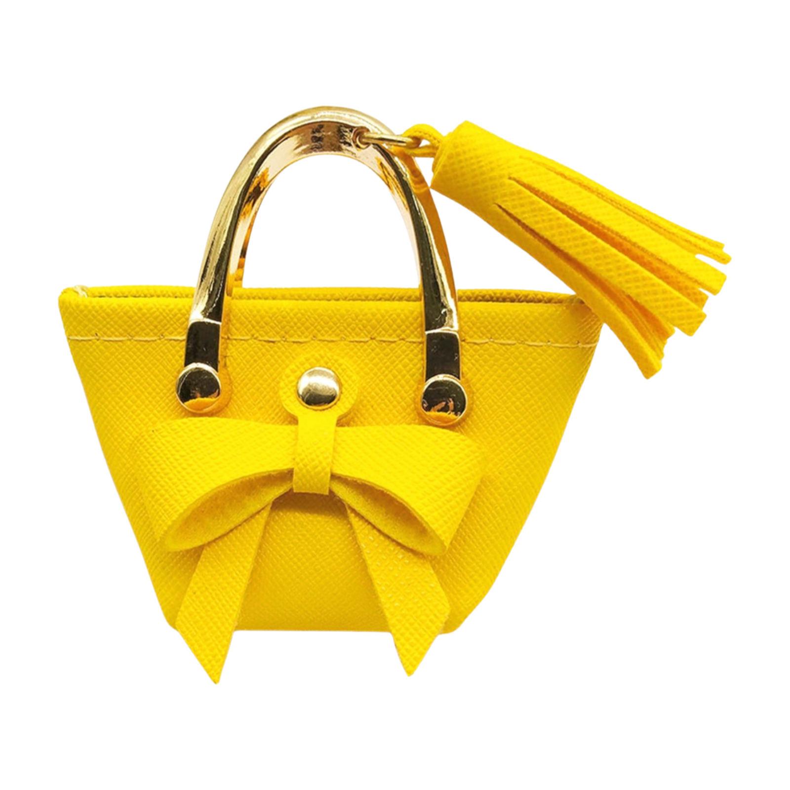 

Миниатюрная сумочка для 12-дюймовых кукол, идеально подходит для модных кукольных красочных нарядов, мини-сумка для покупок для кукол масштаба 1/6 7