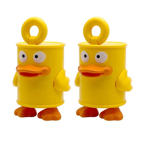 Squirting Duck Water Pistol Toy 120ml Capacity Water Sprayer for Beach Pool 6-8m Fun Range Interactive Ball Pool Sprinkler Toy for Kids