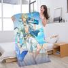 Game H-Honkais Star Rail aventurine Microfiber Printed Beach Towel Mountain Climbing Beach Swimming Running Absorbent Soft Towel