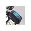 Mountain Bicycle Front Tube Bag With Touch Screen For Cycling Enthusiasts