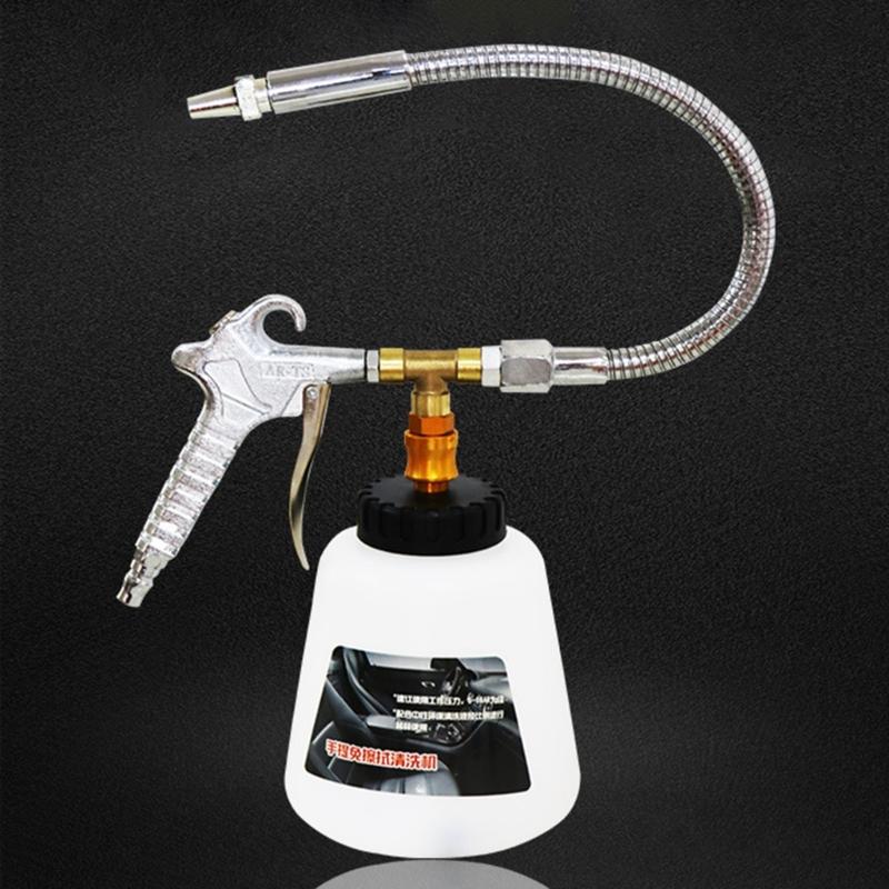 Powerful Air Water Engine Compress Cleaner Tool 360 Adjustable Nozzle Bay Cleaning Tool for Car Motorcycle Maintenance