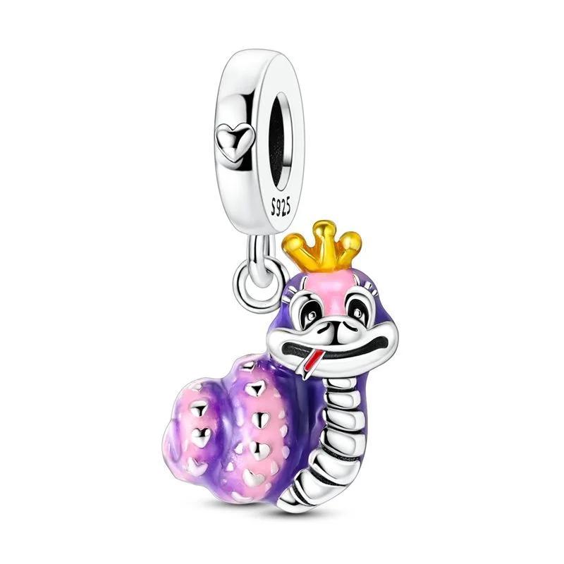 Copper Animal Charms Bear Rabbit Dog Panda Elephant Pig Kapibala Beads Pendants Fit Bracelet Diy Fine Jewelry Gift
