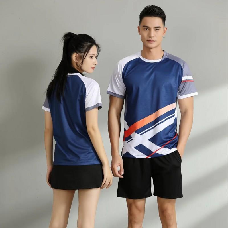 Custom Printed Sportswear Kids Adults - Badminton Volleyball Tennis Table Uniforms Breathable Synthetic