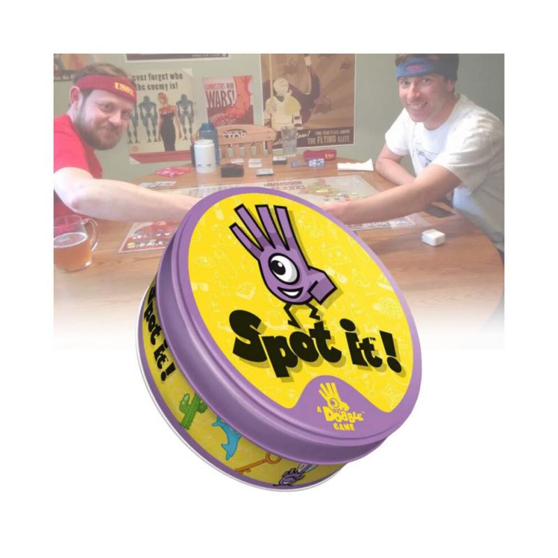 Dobble Asmodee Brettkartenspiel 15 Minuten Spielzeit Familientreffen Party