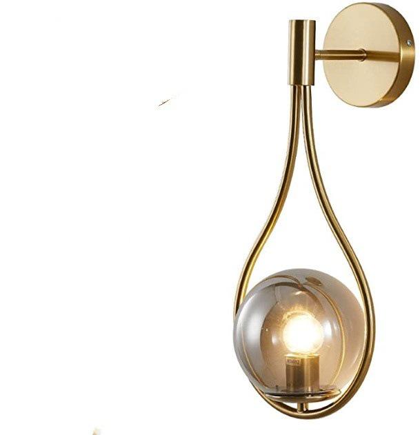 Nordische Gold Wandleuchte: Moderne Eleganz für Wohnzimmer, Schlafzimmer oder Treppenhaus