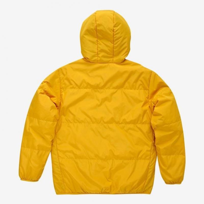New Balance Unisex Reversible Duck Down Padded Jumper Yellow