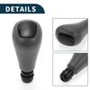 Automatic Gear Shift Knob for Mercedes-Benz C-Class 2000- Plastic Black Gray