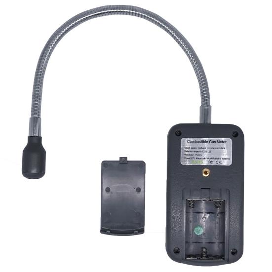 1 Set Natural Gas Detector Precise Loud Alarm Portable Combustible Gas Tester Sniffer Home